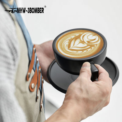 Professional Espress Latte ชุดถ้วยกาแฟ Pop Art แก้วเซรามิคพร้อมจานรอง Home Office ถ้วยชา Chic Cafe Bar Accessorie