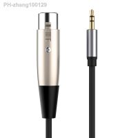 XLR 3 Pin Male to Female 3.5mm Jack to XLR Audio Cable For Microphone Speakers Sound Consoles Amplifier XLR Cable Connector