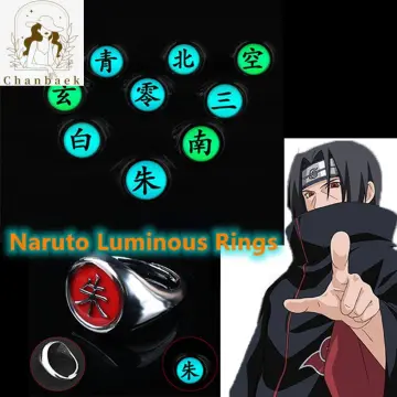 Tawohi Pack of 10 Naruto Rings Akatsuki Set, Akatsuki Ring India | Ubuy