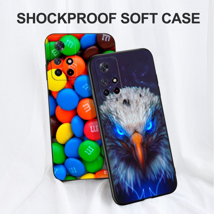 mobile-case-for-xiaomi-redmi-note-11t-5g-case-back-cover-black-tpu-case-cat-tiger