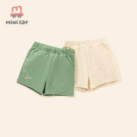 2022 Summer Kids Boys Shorts Solid Color Baby Girl Shorts Cotton Short Loose Pants Fashion Newborn Sports Pants 6 Months-6 Years