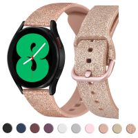 【ขายด่วน】สายนาฬิกาซิลิโคน20มม. สำหรับ Samsung Galaxy Watch 4 44มม. 40มม. สายรัดสร้อยข้อมือกีฬาสำหรับ Galaxy Watch 4คลาสสิก46มม. 42มม. สาย