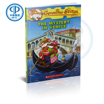 Original English storybook mouse reporter series Geronimo Stilton #48: the mystery in Venice mouse reporter #48: the mystery of crystal gondola [Paperback] [6-11 years old]