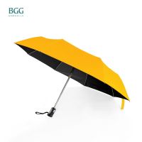 RUM ร่ม BGG UV Auto Open Close Umbrella ร่ม ร่มอัตโนมัติ 3ตอน เคลือบสีดำ กันแดด กันยูวี กันฝน (AT0022) ร่มกันแดด  ร่มกันฝน