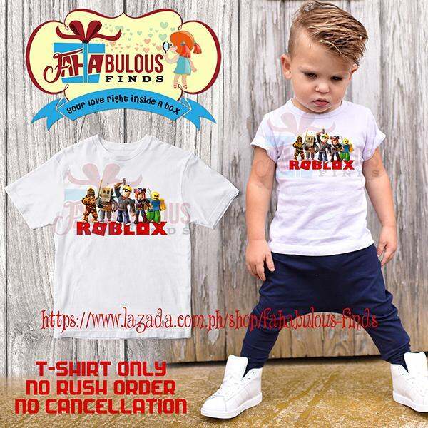 Roblox Christmas Characters Kids Printed T-shirt Various Sizes 