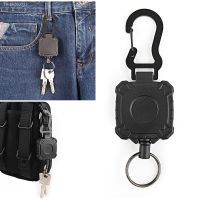 ∈ Quick Release Retractable Key Chain Reel Badge Holder Anti-theft Keychain Bag Recoil ID Card Holder Keyring Key Buckle Roll Rope