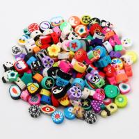 20pcs Random Mix Polymer Clay Beads Handmade Loose Spacer Beads For Jewelry Making Needlework DIY Bracelet Necklace Accessories DIY accessories and ot