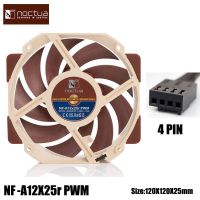 【LZ】✓  Noctua NF-A12X25R PWM caso ventilador quadro redondo novo Sterrox 120mm®Ventilador de refrigeração do rolamento do polímero SSO2 do cristal líquido 6 anos garantia