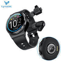 LYMOC Wireless Earbuds Smart Watch 2-in-1 Bluetooth Earphones TWS Wrist Band Pedometer Handsfree Sport Health Watches