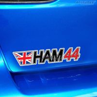 Lewis Hamilton 44 UK Flag Stickers HAM 44 Motorsport Sticker Car Racing Vinyl Motocross Decals