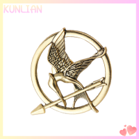 [KUNLIAN] เข็มกลัดนกย้อนยุค Punk PIN COLLAR Badge Corsage ผู้หญิงผู้ชายเครื่องประดับอุปกรณ์เสริม