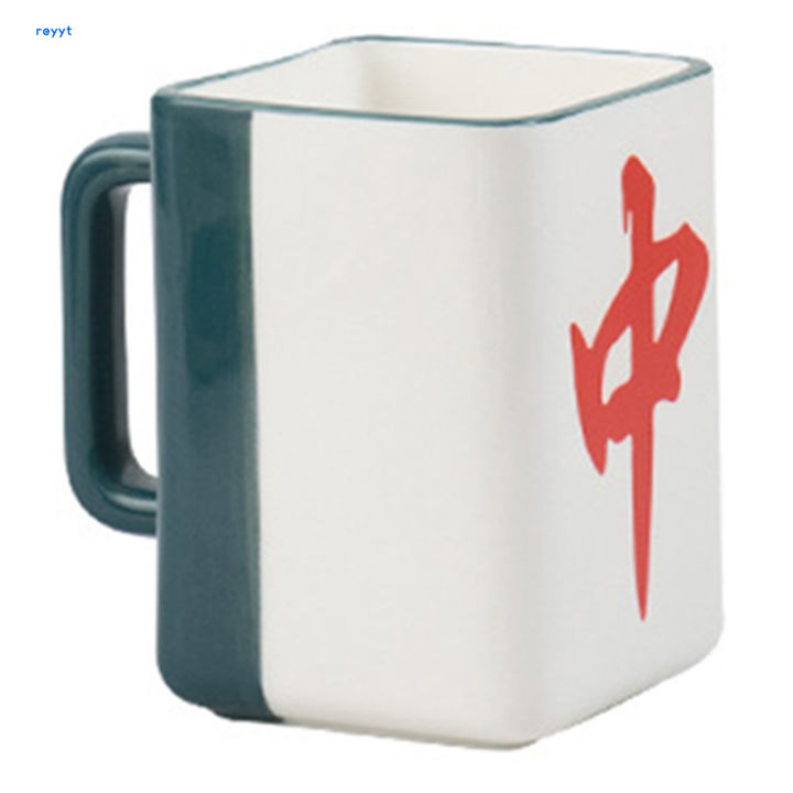 ghj-ถ้วยไพ่นกกระจอกแก้วกาแฟเซรามิก-แก้วมัคเซรามิกแบบจีนถ้วยชาเครื่องปั้นดินเผาสำหรับเครื่องดื่มกาแฟชา