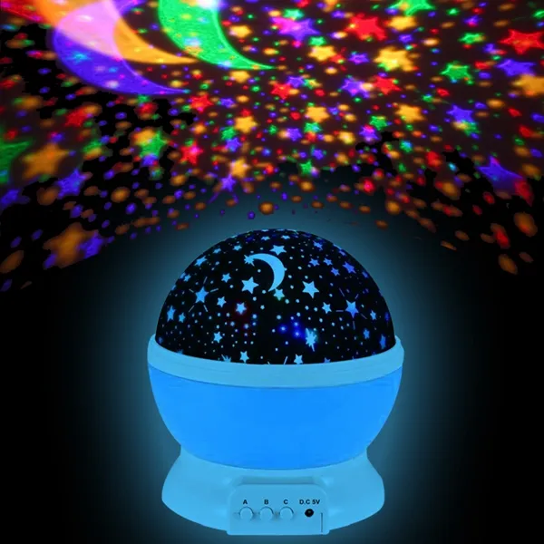 unitbomb-โคมไฟฉายดาว-โปรเจคเตอร์หมุนแจ่มจรัสกลางคืนโคมไฟดาวท้องฟ้า-สีฟ้า่