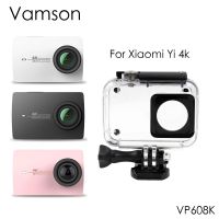 Vamson 60M Waterproof Case for xiaomi yi 4K Lite Protective Diving Underwater Housing Shell Cover for yi 4K Camera Accessory