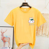 BK-314*เสื้อยืดแขนสั้นพร้อมส่ง 8สี ลายการ์ตูน ขายดีตามเทรนต์ ลายน่ารัก สีสันสดใส่น่ารัก ใส่ได้ทั้งหญิงและชาย (S-3XL) **ปลีก-ส่ง***