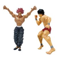 [AhQ ornaments] 22ซม. Figuarts ZERO Baki The Grappler อะนิเมะรูป Yuujirou Hanma จาก Quot; Baki The Grappler Quot; Action Figure Collection ตุ๊กตาของเล่น