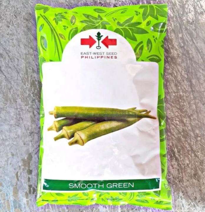 SMOOTH GREEN OPV OKRA SEEDS (1 KILO) by EAST WEST SEED Lazada PH