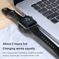 Wireless Charger Dock USB Type-C Cable-free Charger Efficient Heat Dissipation Magnetic Charger for Apple Watch 1-8 Generation