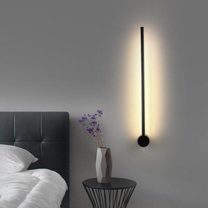 โมเดิร์นมินิมอล-led-wall-pack-แถบยาว-sconce-แสงการศึกษาข้างเตียงห้องน้ำห้องโถงทางเดินห้องครัวแสงในร่ม