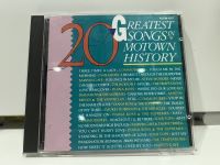 1   CD  MUSIC  ซีดีเพลง  20 GREATEST SONGS IN MOTOWN HISTORY      (C11B59)