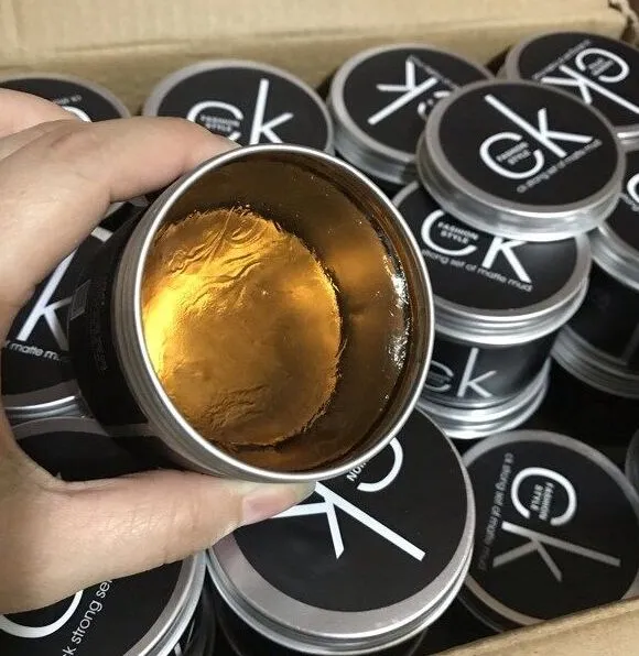 CK perfume charm oil head modeling hair wax gel retro oil head fluffy