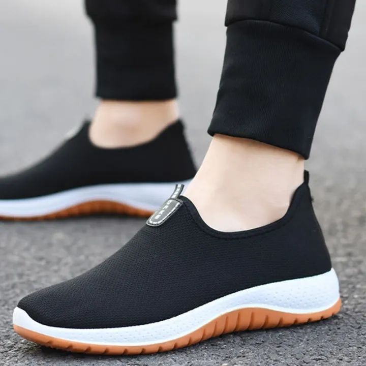 size-37-44-รองเท้าเดินวัยกลางคนและผู้สูงอายุ-รองเท้าพ่อ-ระบายอากาศ-แต่เพียงผู้เดียวเส้นเอ็น-แต่เพียงผู้เดียวรองเท้าผ้าใบเก่า-mens-single-shoes