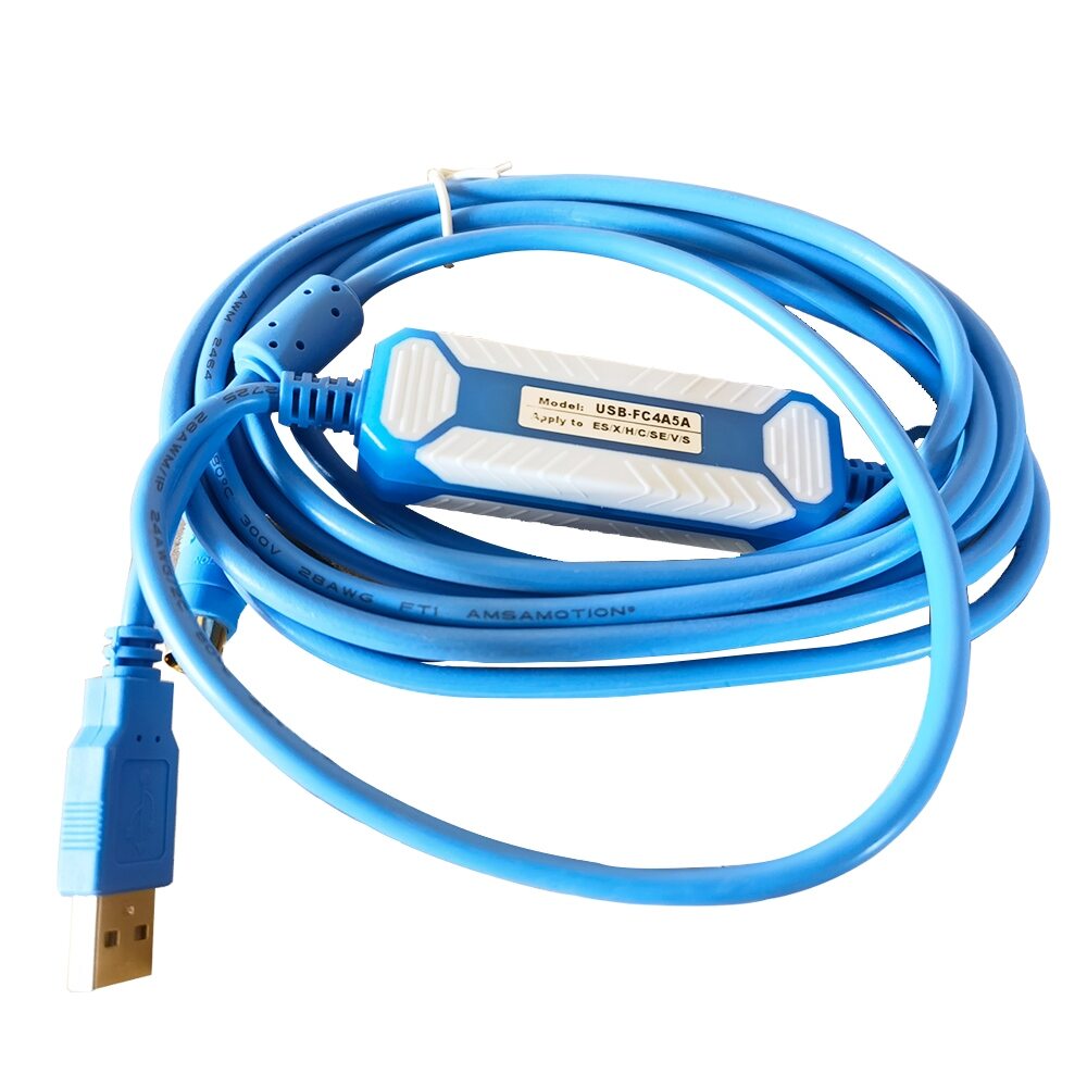 New USB-FC4A/5A PLC programming Cable USB-Microsmart Download Cable 