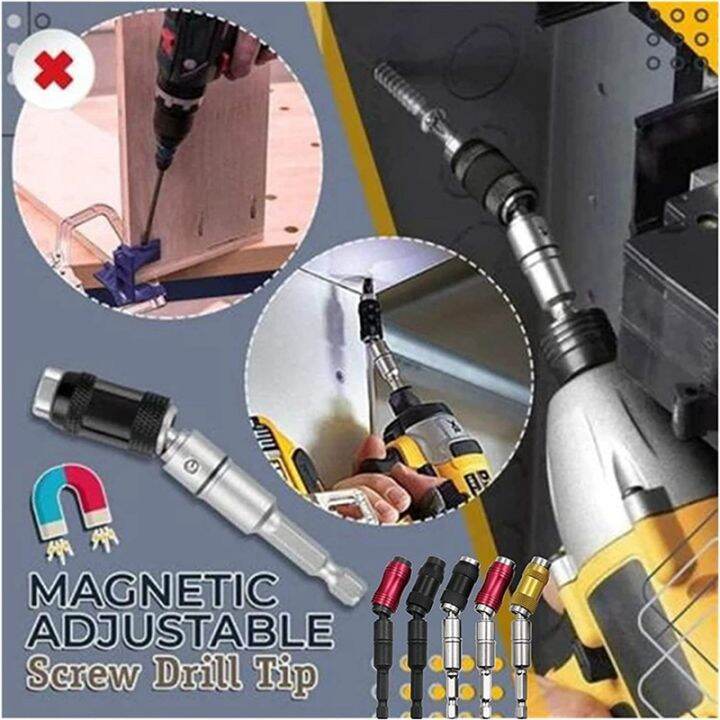 magnetic-swiveling-bit-tip-holder-magnetic-pivotable-bit-tip-holder-universal-magnetic-connecting-rod-multiple-angles