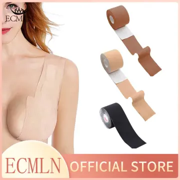 5M Boob Tape Women Breast Nipple Covers Push Up Bra Body Invisible Breast  Lift Tape Adhesive Bras Intimates Sexy Bralette 1 Roll