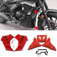 Fit สำหรับ Honda Rebel CMX 500 CMX500 2017-2021 2022รถจักรยานยนต์ Upper Engine Guard Fairing แผงด้านข้าง Belly Pan Protector