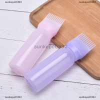 sunkepo6392 120ml hair Dye applicator แปรงผมล้างขวดเปล่า comb styling TOOL