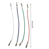 3/4PCS Universal Cartridge Phono Cable Leads Header Wires for Turntable Phono Headshell Accessories