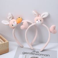 【CC】 New Headband Female Ears Headdress Grip Cartoon Hair Rope Washing Face Band  diademas