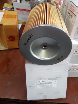 กรองอากาศ/ไส้กรองอากาศ Air Filter Nissan Big-M BDI(BD25) เครื่อง 2.5 ฝาแดง ปี1990-1995 HI-BRIDพร้องส่ง