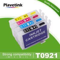 Plavetink 4สี T0921 92n ตลับหมึกรีฟิลสำหรับ Epson Stylus Cx4300 C91 T26 T27 Tx106 Tx109 Tx119 Tx117กับชิป Arc