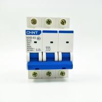 ชินท์ C45n เบรกเกอร์ขนาดเล็ก Nxb-63 3P D10a 400V Mcb แทนที่ Dz47-60 D10a เบรกเกอร์