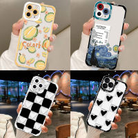 【ส่งจากไทย+ส่งฟรี】กันกระแทกเคสโทรศัพท์สำหรับSamsung S22 Ultra A12 A53 A50 A50S A30S A51 A71 A21S S20 S21 FE S30  Ultra 32 A52 A52S A73 A22 A13 4G 5G เคสโทรศัพท์ samsung ลายหัวใจรัก เคสโทรศัพท์คู่รักเคสโทรศัพท์ลายผลไม้