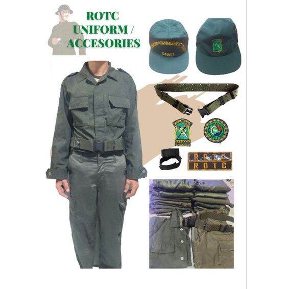 ﺴ CAT ROTC FATIGUE UNIFORM UPPERLOWER Lazada PH