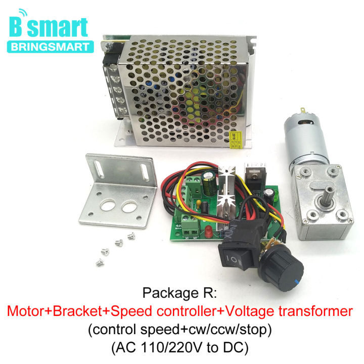 worth-buy-bringsmart-มอเตอร์เกียร์-jgy-395-มอเตอร์เกียร์-dc-12โวลต์ตัวลดขนาดเล็ก12โวลต์เครื่องยนต์ลดหนอนมอเตอร์เกียร์ล็อคตัวเอง