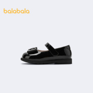 BalabalaChildren Shoes Princess Leather Shoes For Girls Single Shoes