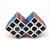 Cube บิดคู่3x3เชื่อมต่อคาร์บอนไฟเบอร์เมจิก Cube ความเร็ว Cube ปริศนาของเล่นสำหรับเด็กเด็กของขวัญเมจิกของเล่นสมองของเล่นพัฒนา
