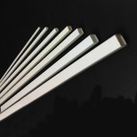 5PCS 3-10mm Plastic  White Square Tube  ABS Hollow Square Pipe 25cm Length for Building Model Toy Accessories Industrial Supplies