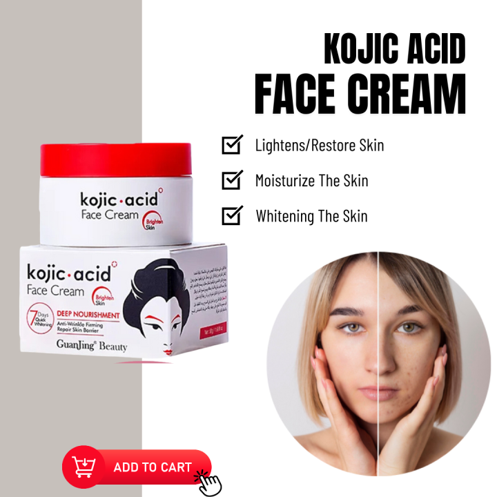 Guanjing Kojic Acid Face Cream | Lazada PH