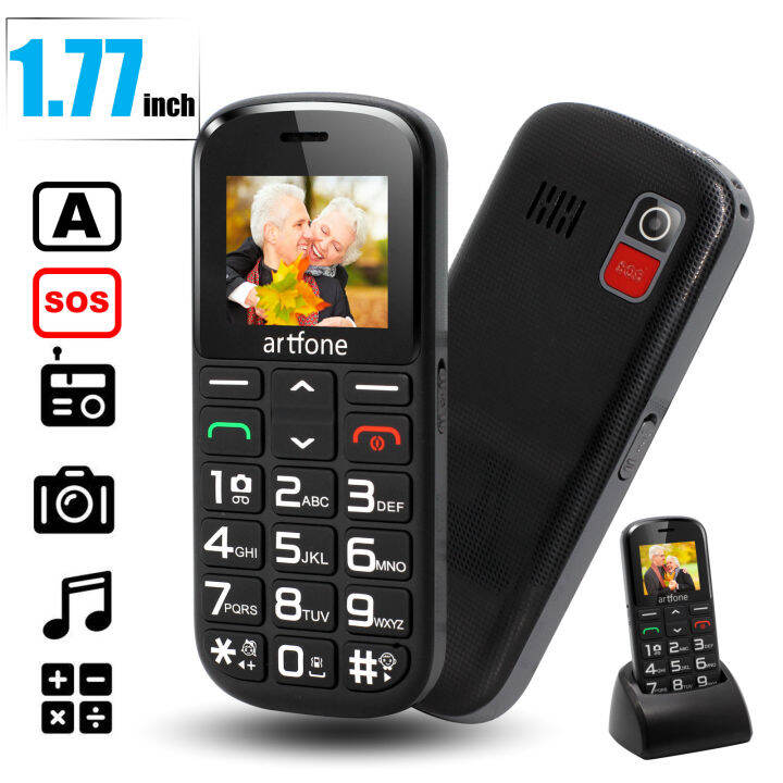 artfone-cs182โทรศัพท์มือถือปุ่มใหญ่-เมนูภาษาอังกฤษ