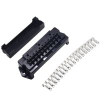 【YF】❒△  10 Way Car Medium Relay Fuse Assembly with 20pcs Terminals Engine Compartment Insurance Holder Mounting