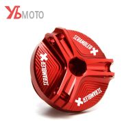 Aluminum Engine Oil Filter Cup Plug Cover For Ducati Scrambler Cafe Race Classic Desert Sled Icon Street Classic Urban Enduro