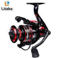 Litake โลหะรอกตกปลา DW1000/2000/3000/4000รอกตกปลายาว-ระยะทาง Spinning Reel Casting【fast】