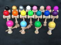 Professional! Free Shipping Size:18.5cm Funny Japanese Traditional Wood Toy Kendamas Ball colorful Kendama PU Paint wooden toys