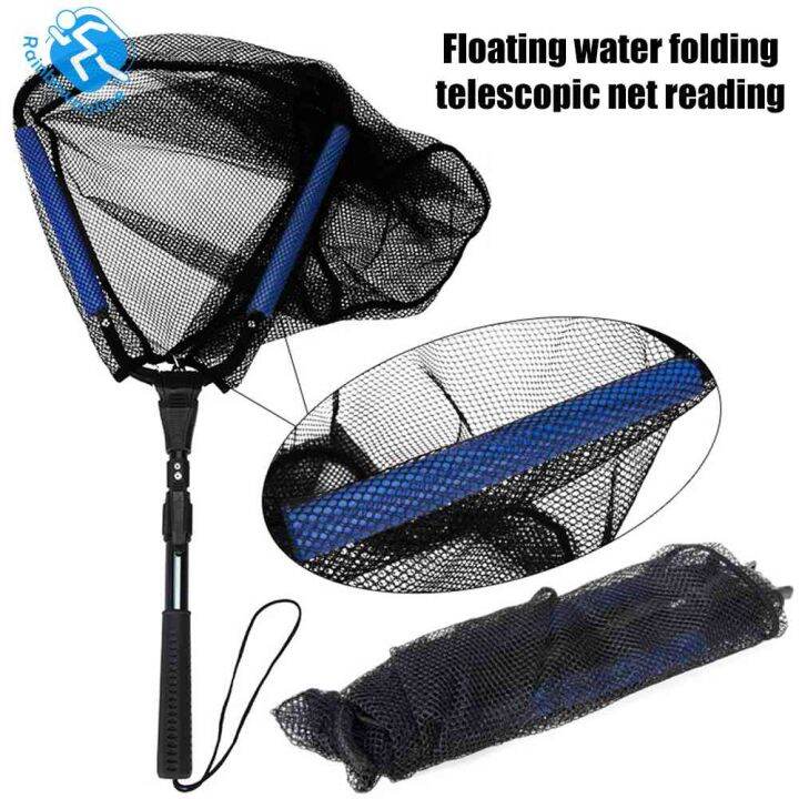 Triangle Casting Network Telescopic Retractable Folding Fishing Landing