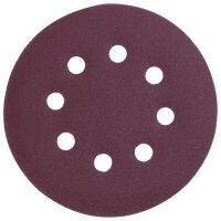 50pcs 125mm orbital sander sandpaper discs 40,60,80,100,120g grit sanding new